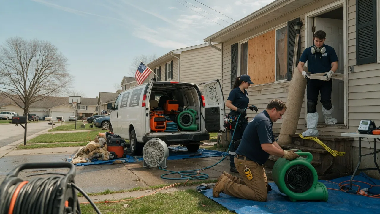 Water Damage Restoration in Barboursville, WV near me